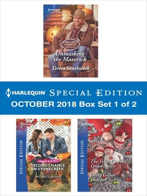 cover image of Harlequin Special Edition October 2018--Box Set 1 of 2